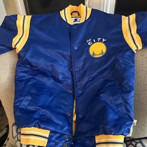 Youth M - Golden State Warriors Bomber Jacket